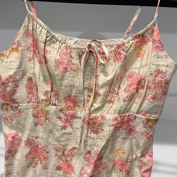 Floral Spaghetti Strap Dress. Size M - Picture 3 of 5